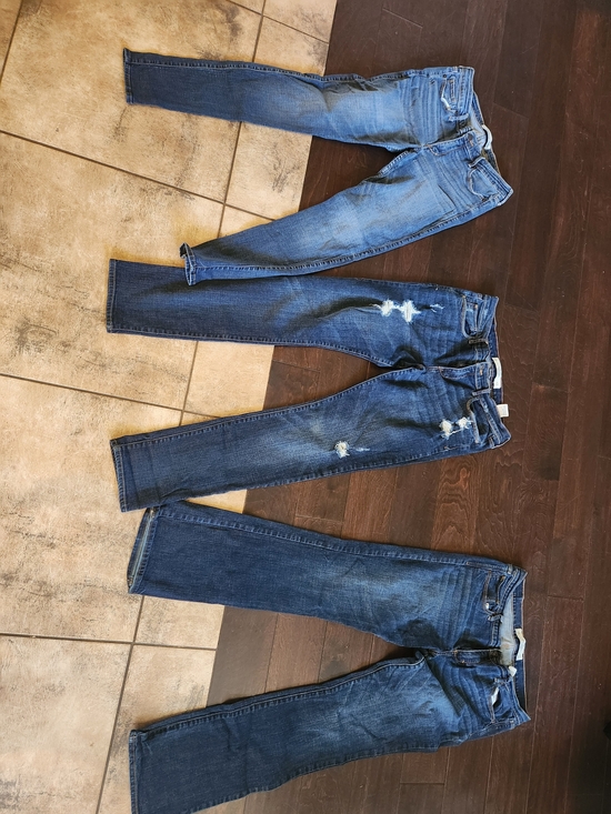 Abercrombie & Fitch Denim - Abercrombie & Fitch Women’s Blue Jeans (3 Pair)